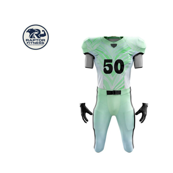 Custom Sublimated American Football Uniforms by Raptor Fitness: Premium Bulk Team Outfitting