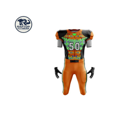 Custom Sublimated American Football Uniforms by Raptor Fitness: Premium Bulk Team Outfitting