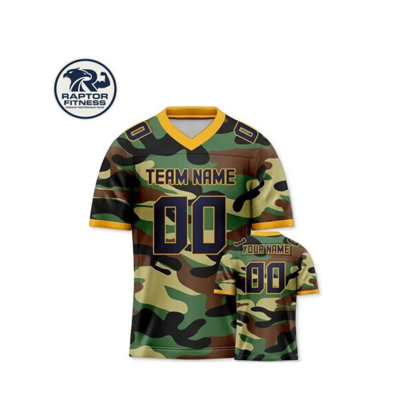 Custom Sublimated American Football Uniforms by Raptor Fitness: Premium Bulk Team Outfitting