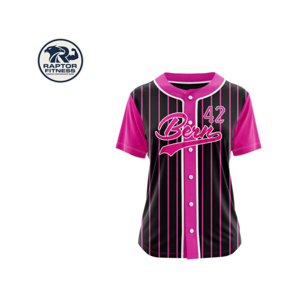Ladies Custom Full-Button Baseball Uniforms