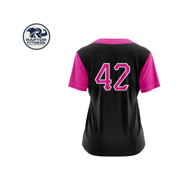 Ladies Custom Full-Button Baseball Uniforms