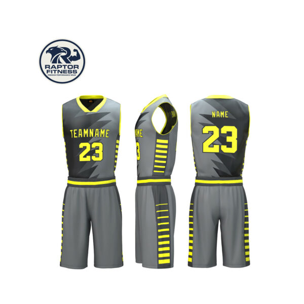 Elite Performance Sublimated Basketball Uniforms | Custom Team Kits by Raptor Fitness