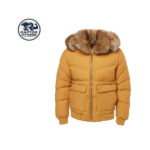 Raptor Fitness Wear Premium Bubble Puffer Jacket with Fur Hood | Custom Winter Bomber Jacket for Men & Women