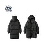 Raptor Fitness Wear Premium Bubble Puffer Jacket with Fur Hood | Custom Winter Bomber Jacket for Men & Women