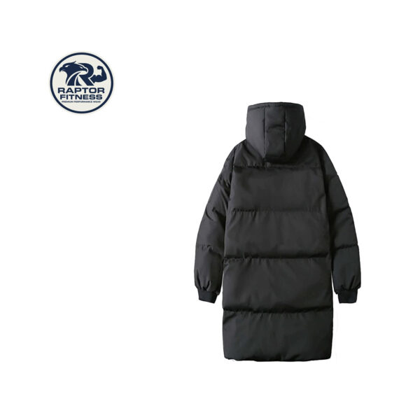 Raptor Fitness Wear Premium Bubble Puffer Jacket with Fur Hood | Custom Winter Bomber Jacket for Men & Women