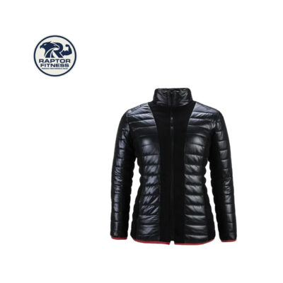 Raptor Fitness Wear Premium Bubble Puffer Jacket with Fur Hood | Custom Winter Bomber Jacket for Men & Women