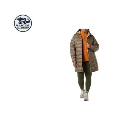 Raptor Fitness Wear Premium Bubble Puffer Jacket with Fur Hood | Custom Winter Bomber Jacket for Men & Women