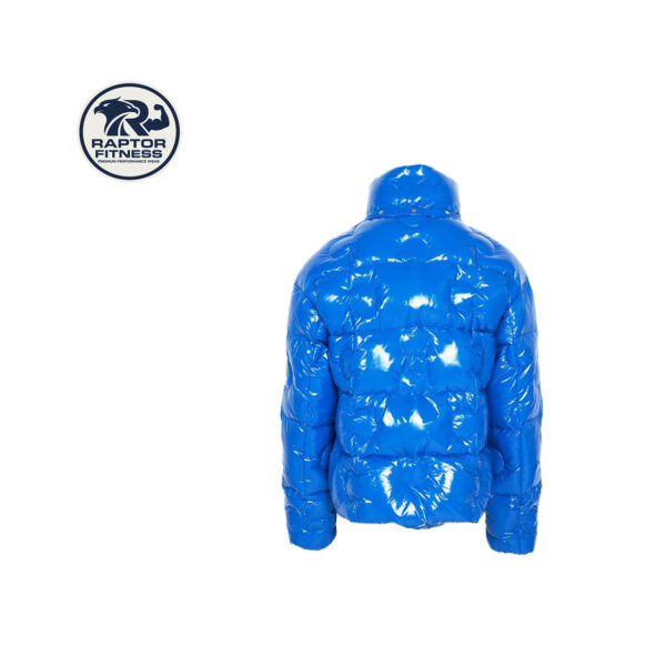 Raptor Fitness Wear Premium Bubble Puffer Jacket with Fur Hood | Custom Winter Bomber Jacket for Men & Women